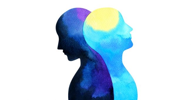 Due-figure-che-rappresentano-la.notte-e-il-giorno Malattia Mentale