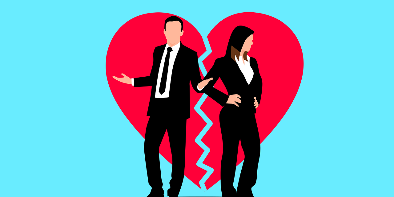 Persone-con-un-cuore-spezzato Separazione