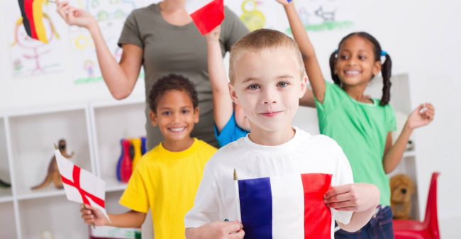 Classe-in-una-scuola Bambini