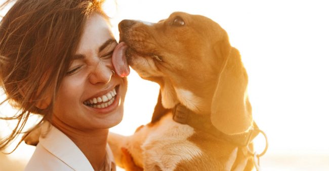 Donna-e-il-suo-fido Cane
